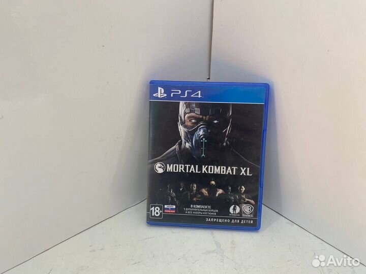 Игровые диски. Sony Playstation 4 Mortal Kombat XL