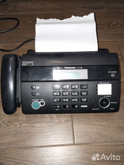 Телефон факс panasonic