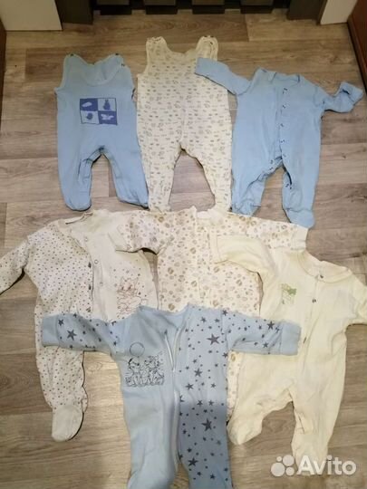 Детские вещи пакетом бесплатно от 0 до 3 м