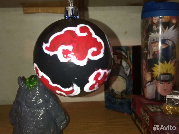 Ёлочные игрушки аниме и другие
