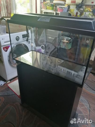Аквариум с тумбой бу