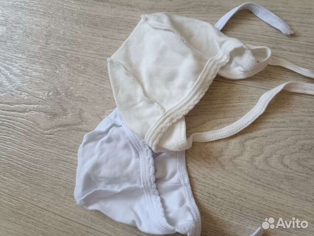 Чепчик, шапочка тонкая хлопковая