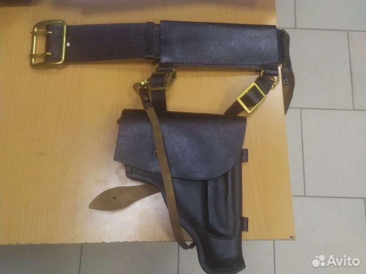 Кожаный ремень для офицера вмф оригинал +