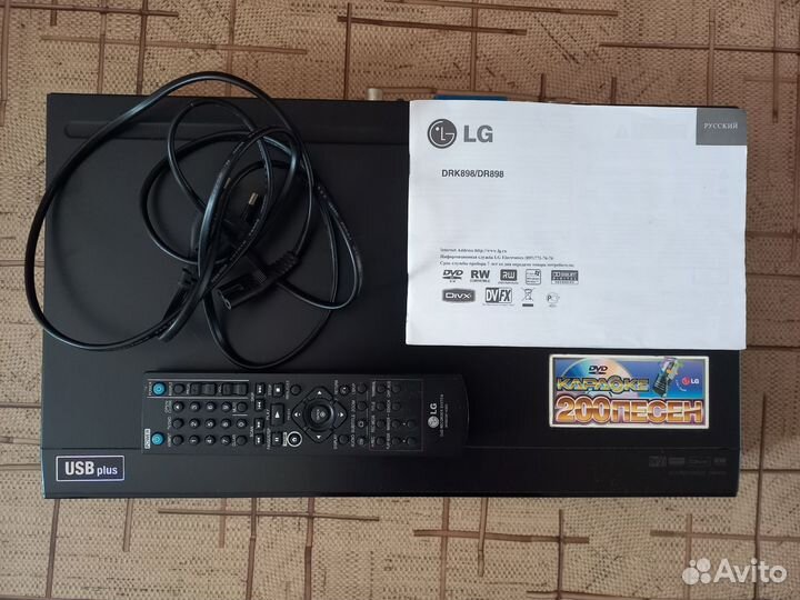 Проигрыватель DVD LG DRK898 с USB plus 2008 года