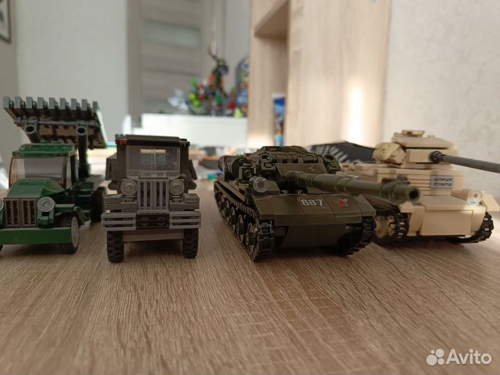 Lego военная техника(аналог)