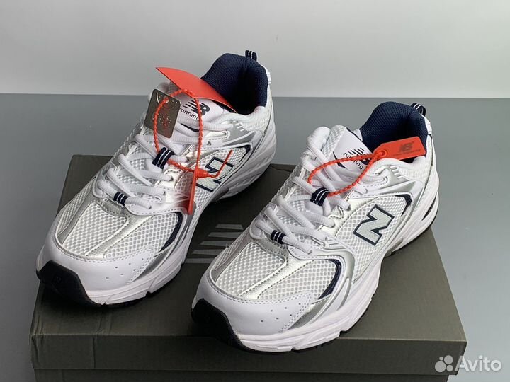 New Balance 530 White Natural Indigo
