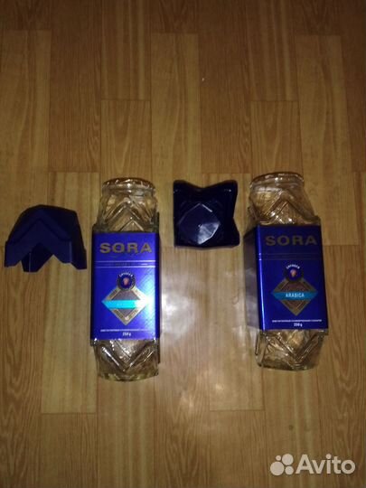 Банки стеклянные из под кофе