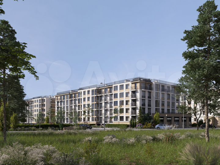 2-к. квартира, 63,9 м², 1/5 эт.