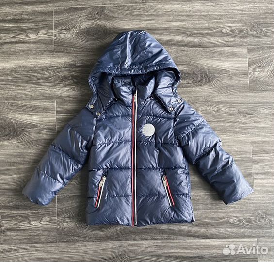 Детская демисезонная куртка Zicco темно синяя 98