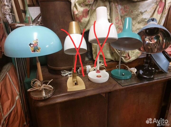 Лампы настольные СССР