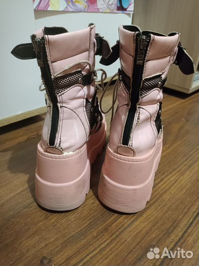 Ботинки демисезонные альт харадзюку y2k панк