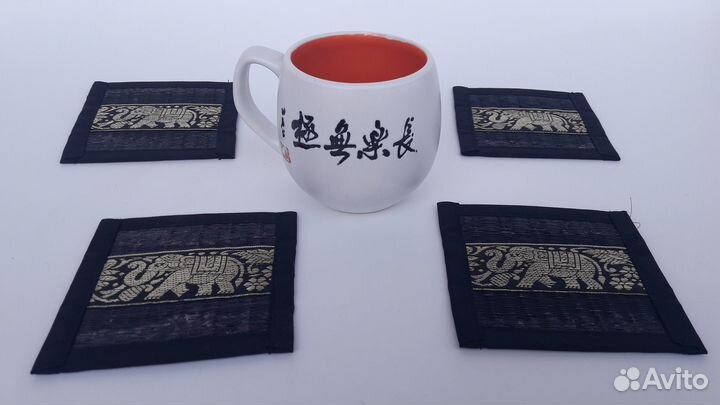 Салфетки для сервировки Тайланд 4+4 шт