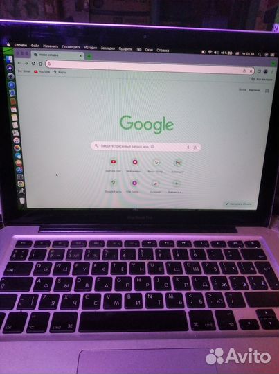 Apple macbook pro 13 a1278,10гб/750гб