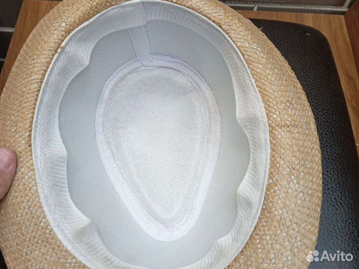 Соломенная шляпа мужская
