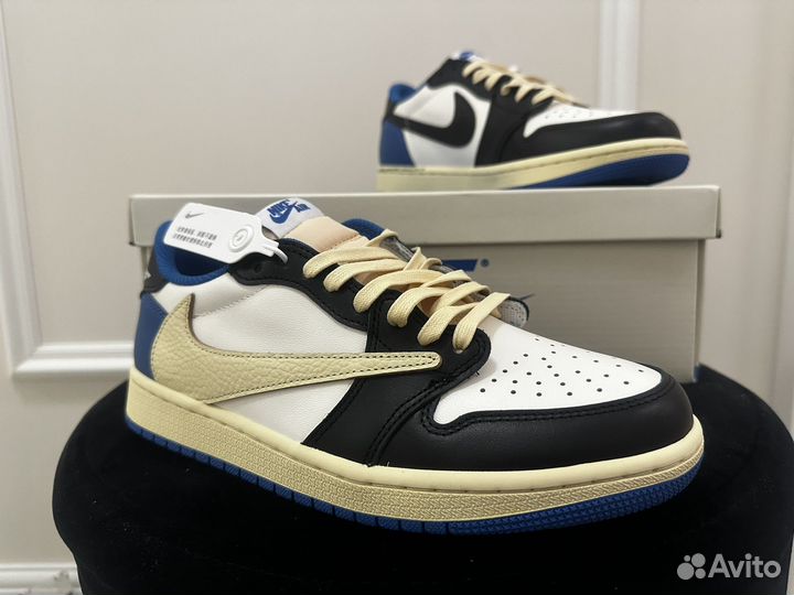 Кроссовки Nike air jordan 1 low travis scott x fra