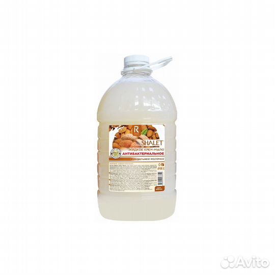Shalet Жидкое крем-мыло 5,0 л Миндальное молочко,а