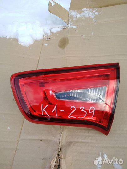 Фонарь правый внутренний KIA Sportage III (10-16)