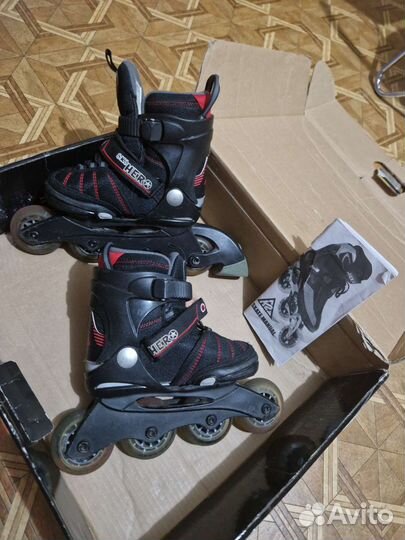 Роликовые коньки детские раздвижные