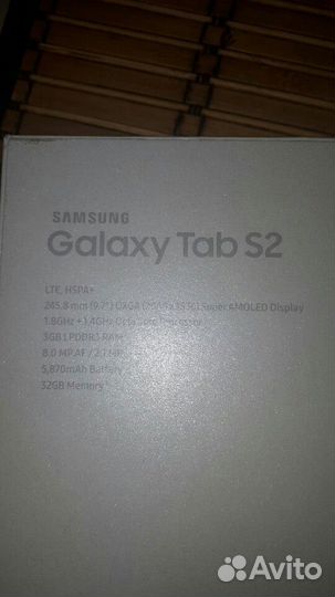 Планшет samsung galaxy tab s2