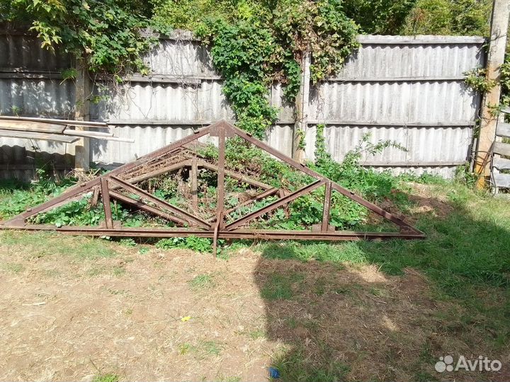 Фермы металлические бу.10шт.шр.4.5.м