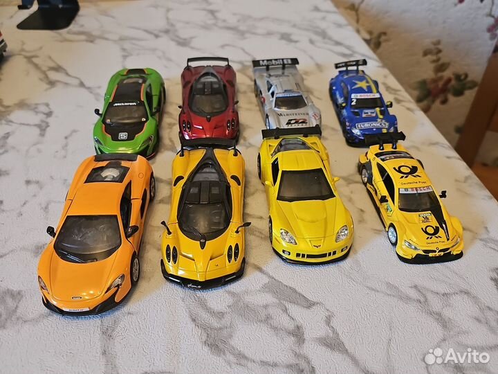 Модель автомобиля 1/38 разные