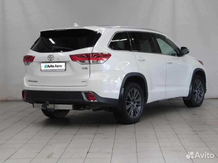 Toyota Highlander 3.5 AT, 2018, 47 749 км