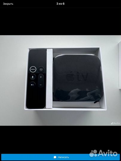 Тв приставка apple tv 4k