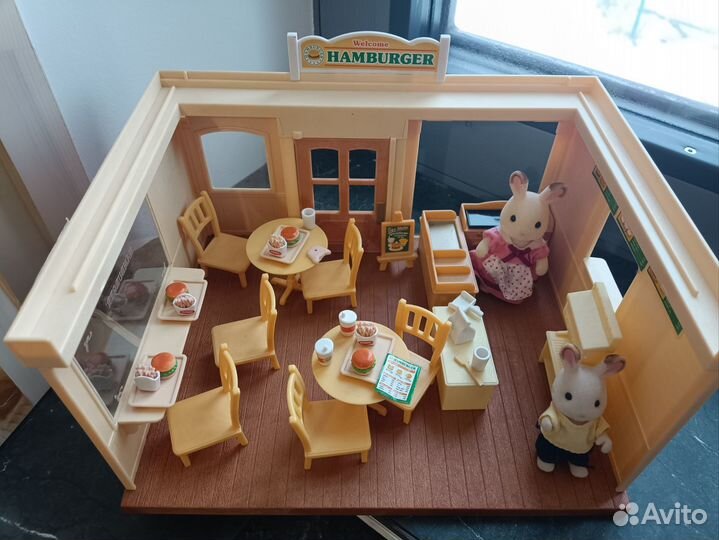 Sylvanian families бургерная