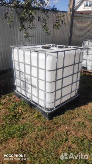 Еврокуб, куб для воды, бочка для полива