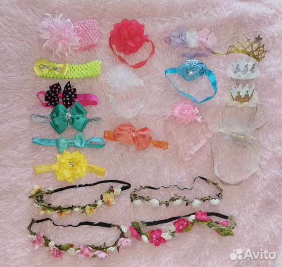 Повязочки,короны и веночки 0-5 лет