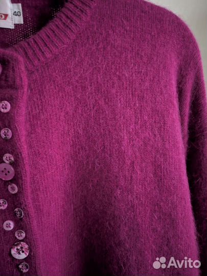 Джемпер ангора/шерсть р.46