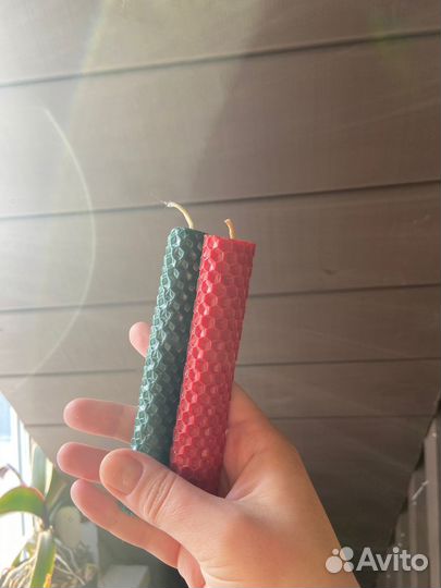 Свечи из вощины