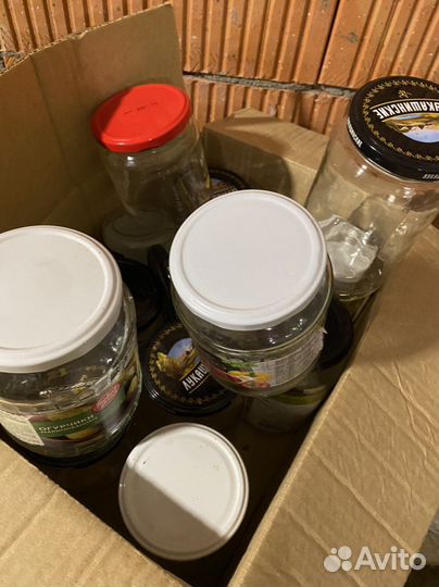 Банки стеклянные