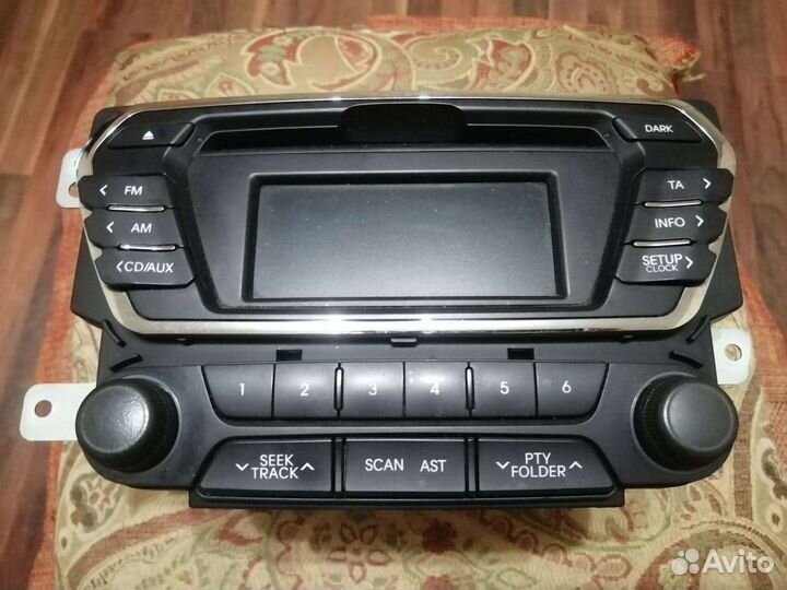 Магнитола штатная на KIO RIO 2013