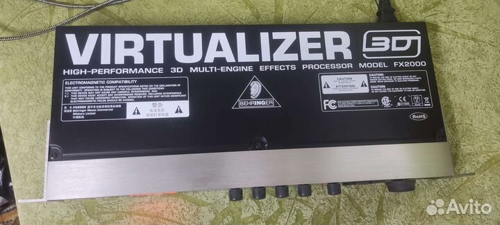 Behringer FX2000 virtualizer 3D