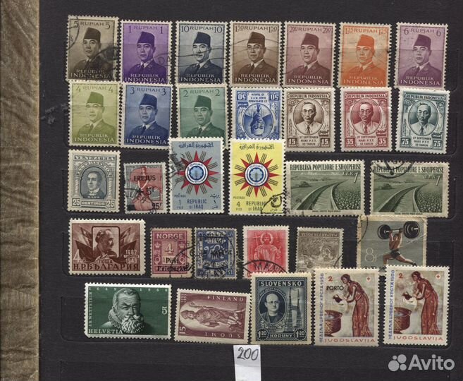 Старинные почтовые марки