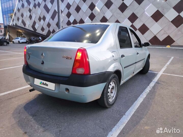 Renault Logan 1.4 МТ, 2007, 200 000 км