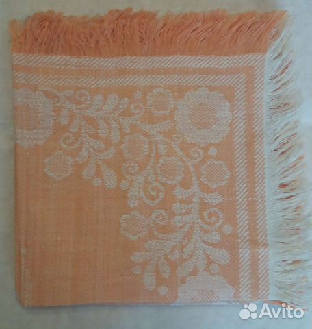 Льняные салфетки СССР. Салфетки шелковые