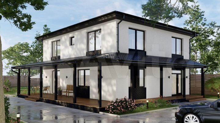 Дом 244 м² на участке 10 сот.