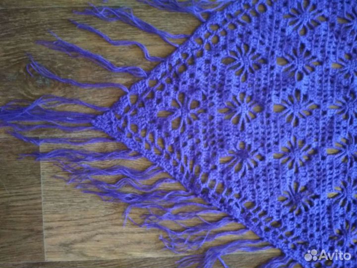 Косынка вязаная