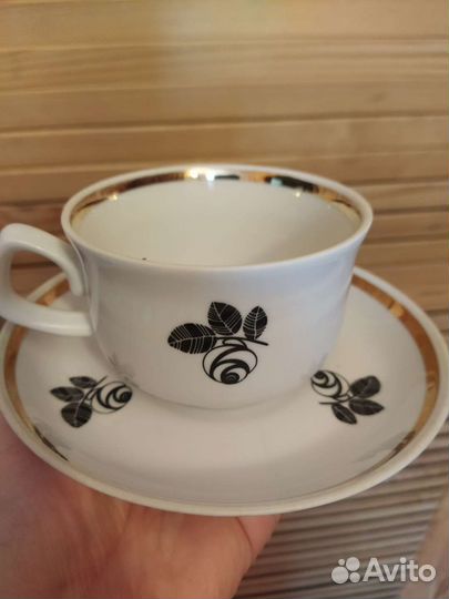 Чайные пары Богдановичский фарфор