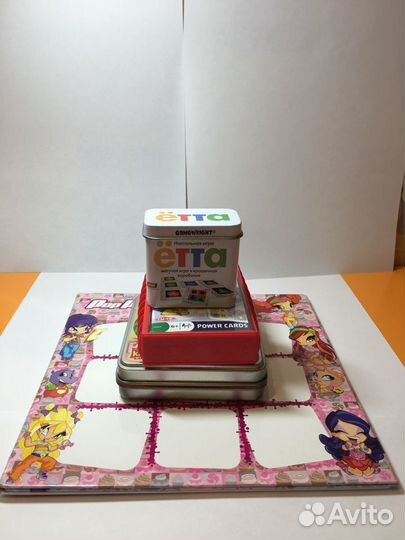 Набор детских настильных игр (4шт.)