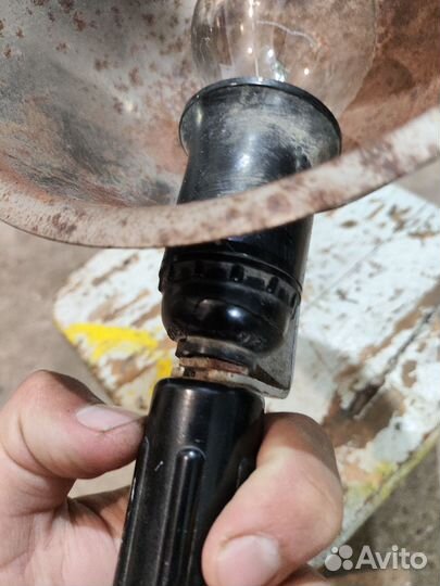 Фонарь переносной СССР 220В