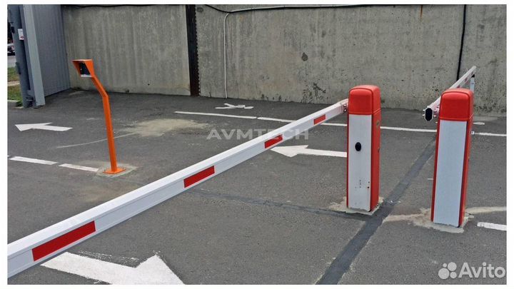 Шлагбаум под ключ