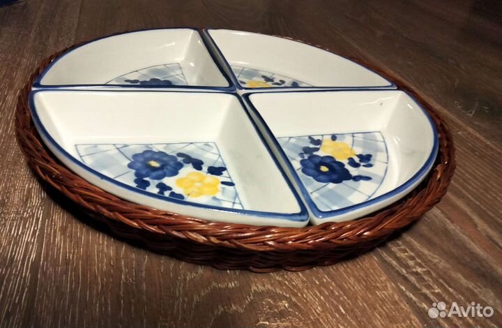 Посуда для микроволновой печи (4 секции)