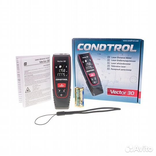 Дальномер лазерный Vector 30 (1-4-109) 30 м