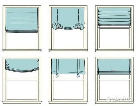 Моторизированные римские шторы