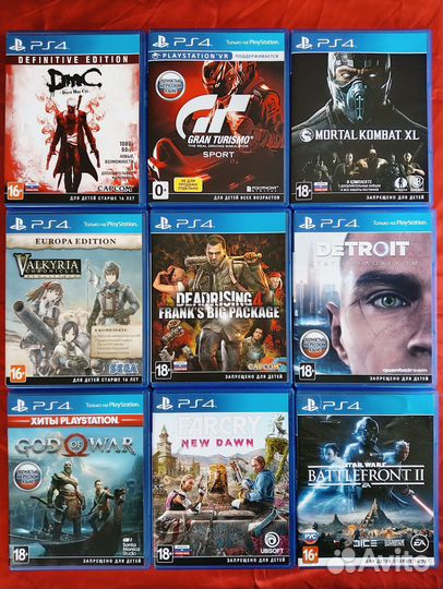 Диски Лицензия для PS4 Sony PlayStation 4