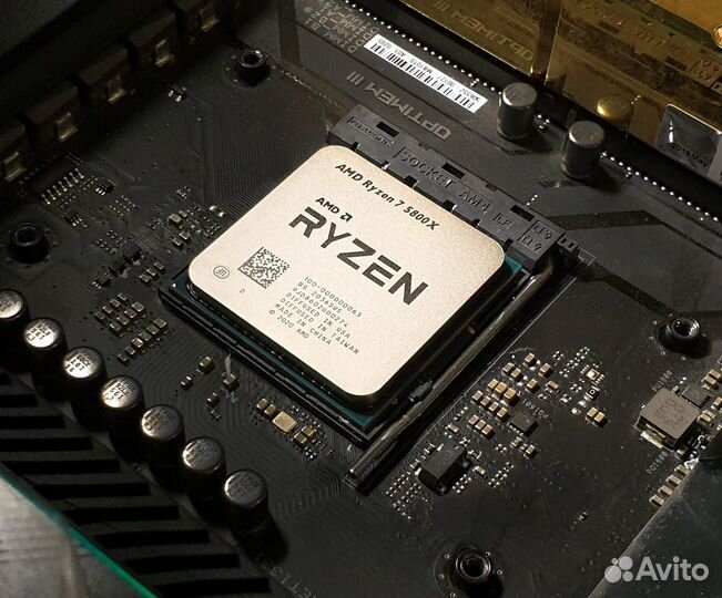 Ryzen 7 5800X, 4851 MHz (48.5 x 100) в отл состоян