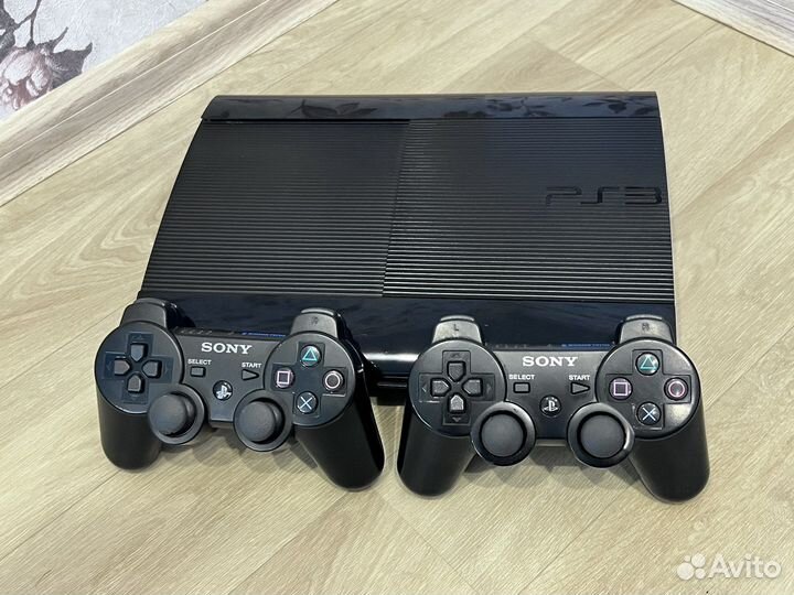 Sony PS3 super slim поошитая